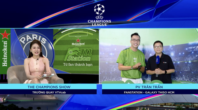 FanStation b&ugrave;ng nổ tinh thần 'từ fan th&agrave;nh bạn' đ&ecirc;m PSG bảo vệ ng&ocirc;i vương trước Arsenal- Ảnh 5.