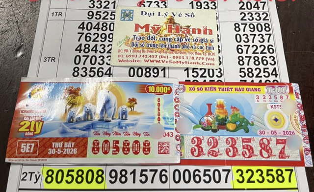 2 công nhân trúng 4 tỉ xổ số miền Nam, đại lý TP.HCM đến Tây Ninh ngay - Ảnh 1.