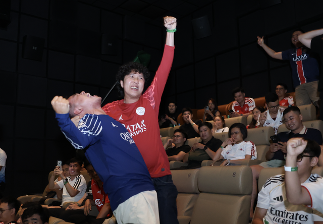 FanStation b&ugrave;ng nổ tinh thần 'từ fan th&agrave;nh bạn' đ&ecirc;m PSG bảo vệ ng&ocirc;i vương trước Arsenal- Ảnh 3.