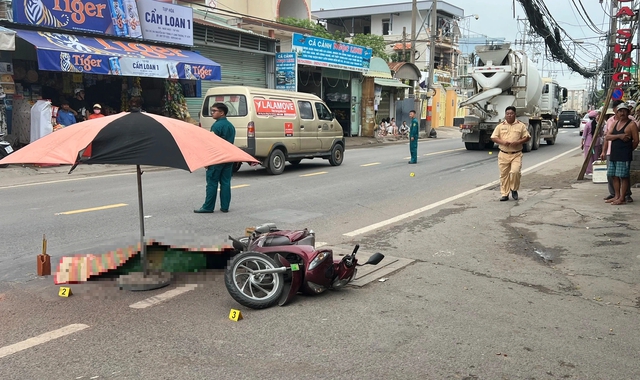 TP.HCM: Va chạm xe bồn trên đường Nguyễn Duy Trinh, người phụ nữ tử vong - Ảnh 1.