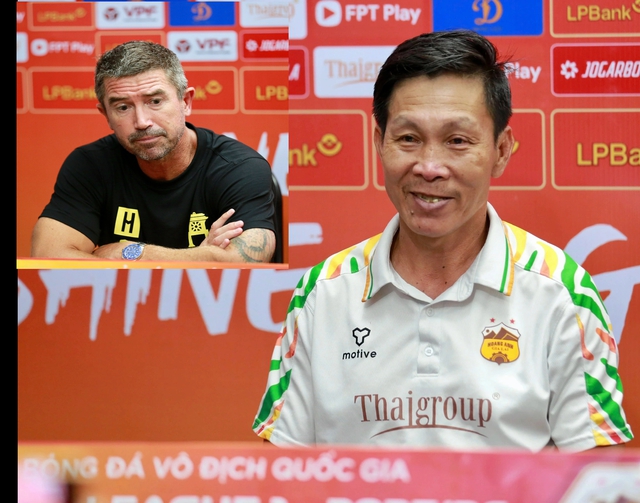 HLV Harry Kewell ch&ecirc; bai HAGL, HLV Quang Tr&atilde;i phản b&aacute;c tinh tế &lsquo;Arsenal cũng đ&aacute; như ch&uacute;ng t&ocirc;i m&agrave; th&ocirc;i&rsquo;- Ảnh 1.