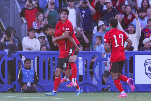Son Heung-min lập c&uacute; đ&uacute;p, đội tuyển H&agrave;n Quốc thắng đậm:  Khởi động World Cup 2026 qu&aacute; ho&agrave;n hảo- Ảnh 1.