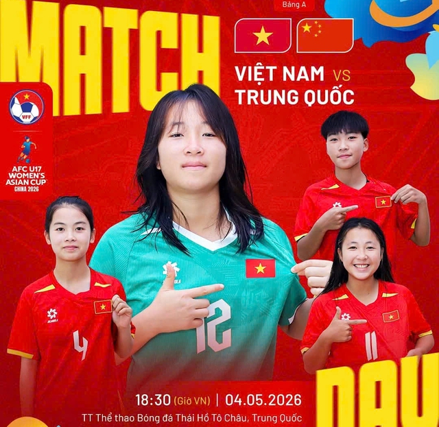 18 giờ 30 h&ocirc;m nay, U.17 nữ Việt Nam đấu U.17 nữ Trung Quốc: Chờ 'địa chấn' - Ảnh 3.
