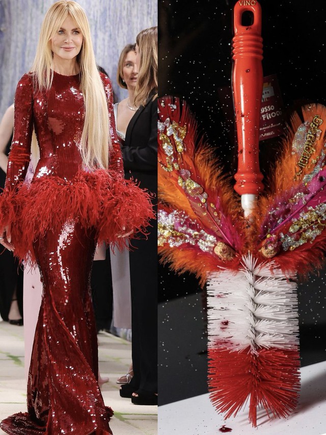 Nicole Kidman bị v&iacute; như 'chổi cọ bồn cầu', Katy Perry diện style robot tại Met Gala  - Ảnh 1.