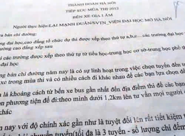 Nam sinh với tấm bản đồ chỉ đường 'c&oacute; 1 kh&ocirc;ng 2' thời chưa c&oacute; Google Maps - Ảnh 5.