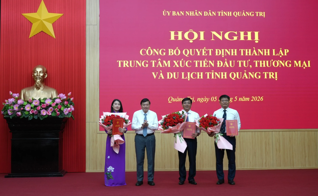 Quảng Trị th&agrave;nh lập Trung t&acirc;m x&uacute;c tiến đầu tư, thương mại v&agrave; du lịch - Ảnh 1.