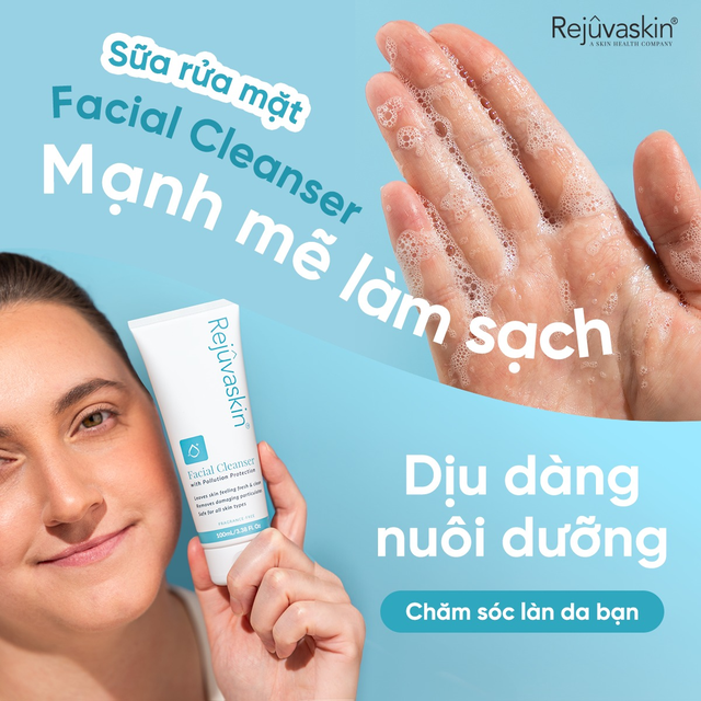 Da nổi mụn v&igrave; bụi bẩn? Rejuvaskin Facial Cleanser l&agrave;m sạch s&acirc;u, giải ph&oacute;ng da b&iacute;t tắc - Ảnh 6.