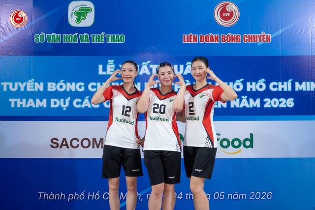 Đồng đội cũ của Trần Thị Thanh Th&uacute;y l&agrave;m thủ qu&acirc;n đội b&oacute;ng chuyền nữ TP.HCM- Ảnh 1.