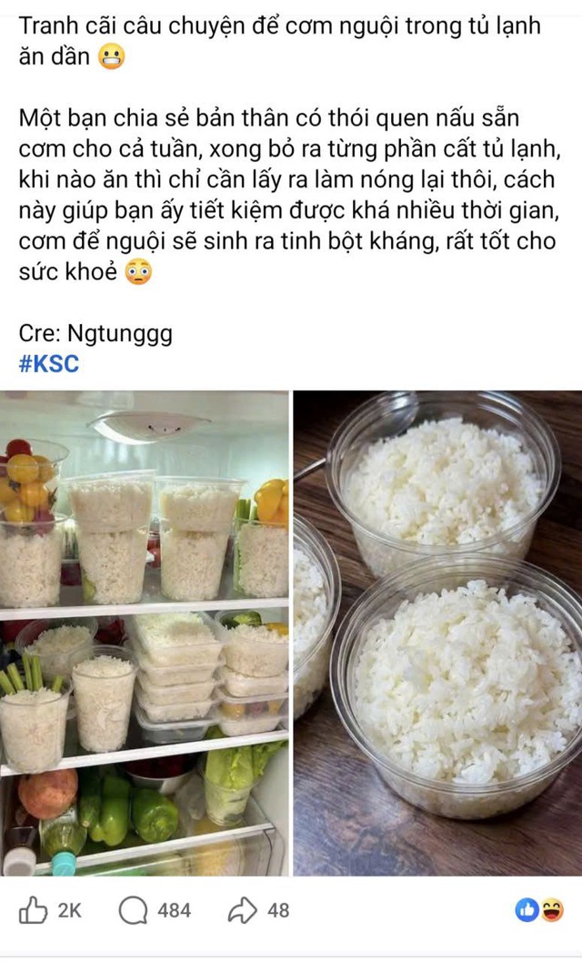 Nấu cơm để trong tủ lạnh ăn cả tuần, c&oacute; được kh&ocirc;ng? - Ảnh 1.