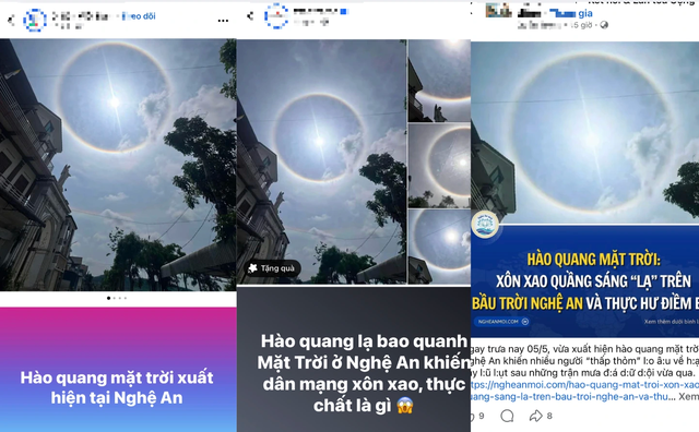 Quầng mặt trời li&ecirc;n tục xuất hiện v&agrave;o th&aacute;ng 5: Tr&ugrave;ng hợp hay b&aacute;o hiệu điều g&igrave;? - Ảnh 1.