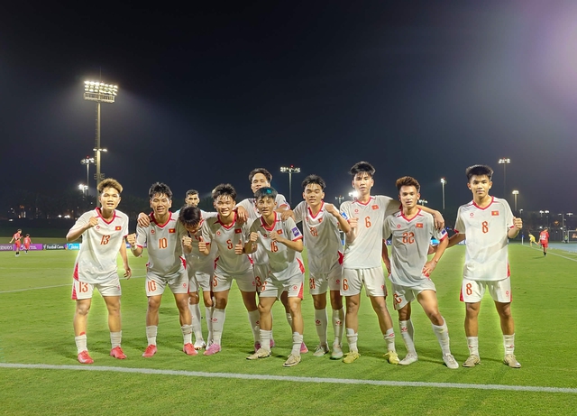 U.17 Việt Nam thắng quả cảm Yemen, mở toang c&aacute;nh cửa World Cup- Ảnh 3.