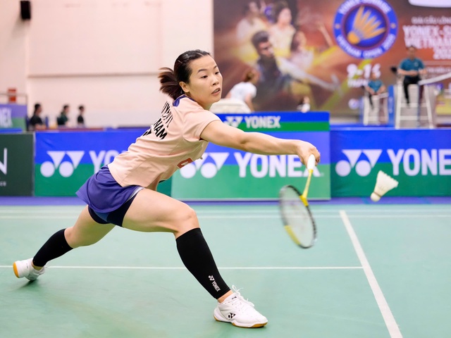 Nguyễn Th&ugrave;y Linh, L&ecirc; Đức Ph&aacute;t nhọc nhằn l&ecirc;n ng&ocirc;i giải cầu l&ocirc;ng c&aacute;c CLB quốc gia- Ảnh 2.
