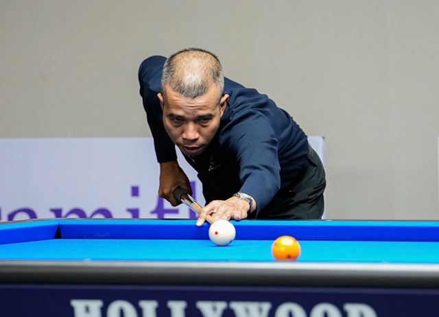 Billiards: Trần Quyết Chiến ngược d&ograve;ng ngoạn mục, hội ngộ thần đồng H&agrave;n Quốc ở v&ograve;ng knock-out- Ảnh 1.