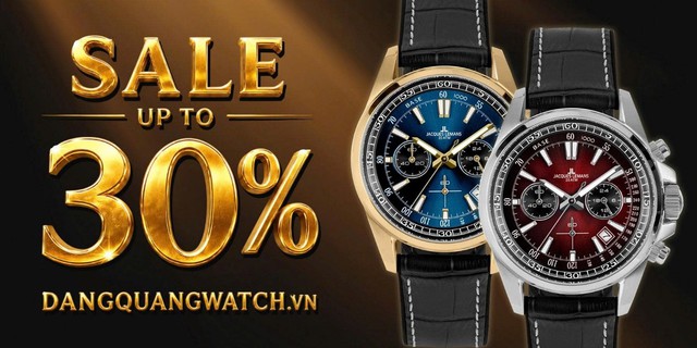Đăng Quang Watch giảm gi&aacute; tới 30% - Sale h&egrave; lớn d&agrave;nh cho t&iacute;n đồ đồng hồ - Ảnh 1.