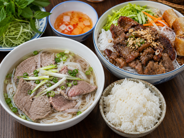 B&uacute;n, phở v&agrave; cơm: m&oacute;n n&agrave;o l&agrave;m tăng đường huyết nhiều hơn? - Ảnh 1.