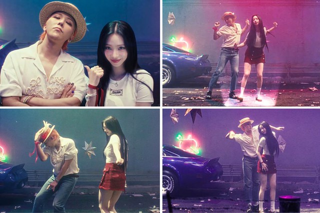 'C&uacute; bắt tay' lịch sử giữa G-Dragon v&agrave; aespa - Ảnh 2.