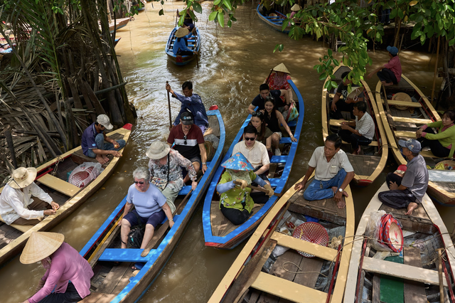 Đoàn khách MICE ngàn người từ Indonesia mê sầu riêng, thích trải nghiệm miền Tây- Ảnh 4.