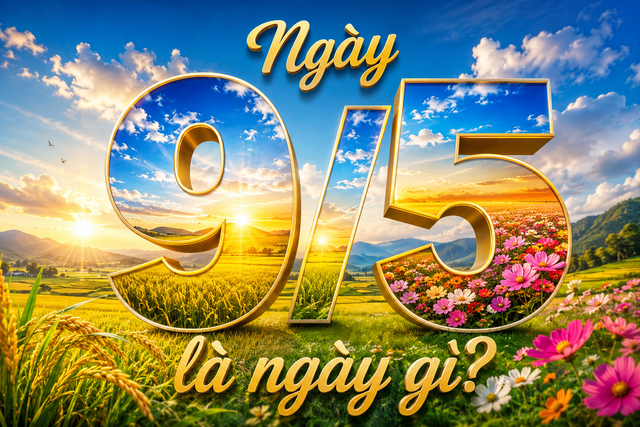 Ngày 9.5 là ngày gì? Lịch âm hôm nay là 'ngày lành tháng tốt', vì sao? - Ảnh 1.