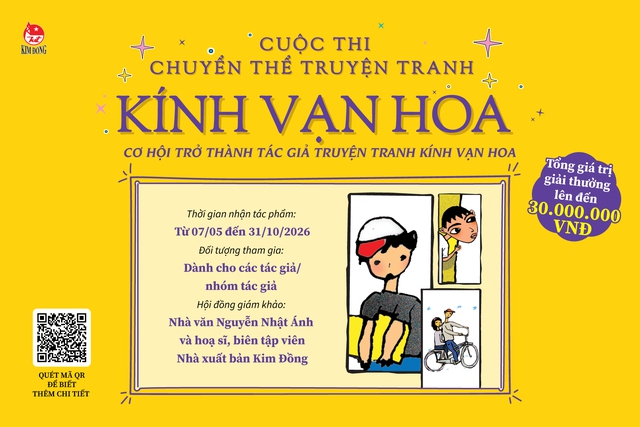 Sắp ra mắt 'K&iacute;nh vạn hoa' bản truyện tranh nh&acirc;n kỷ niệm sinh nhật Nguyễn Nhật &Aacute;nh- Ảnh 2.