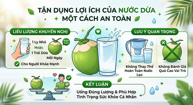 Uống nước dừa mỗi ng&agrave;y: Lợi &iacute;ch v&agrave; rủi ro &iacute;t người để &yacute; - Ảnh 2.