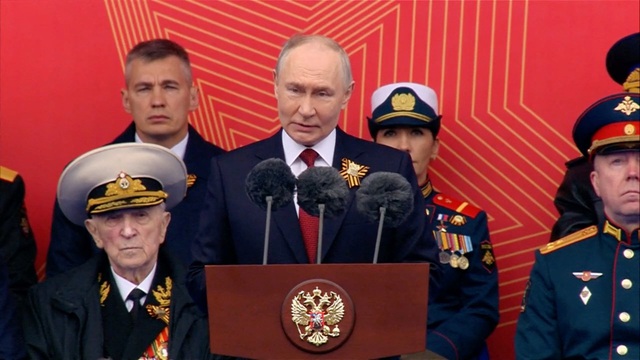 Duyệt binh ở Quảng trường Đỏ, Tổng thống Putin tin tưởng chiến thắng tại Ukraine - Ảnh 2.