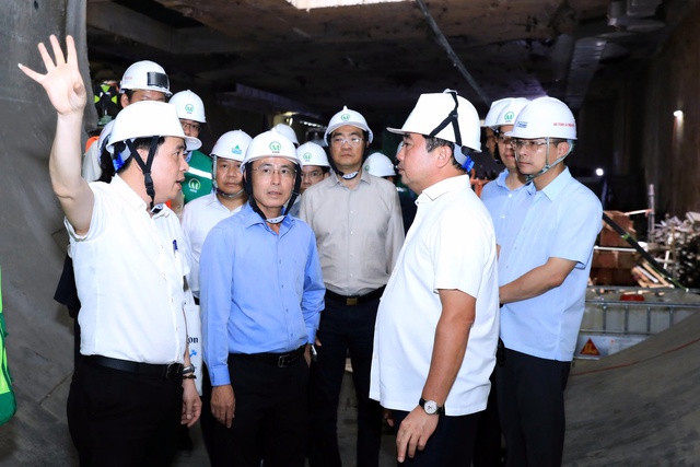 H&agrave; Nội t&aacute;i sử dụng 2 'robot' ở metro số 3 để khoan hầm metro số 5- Ảnh 1.