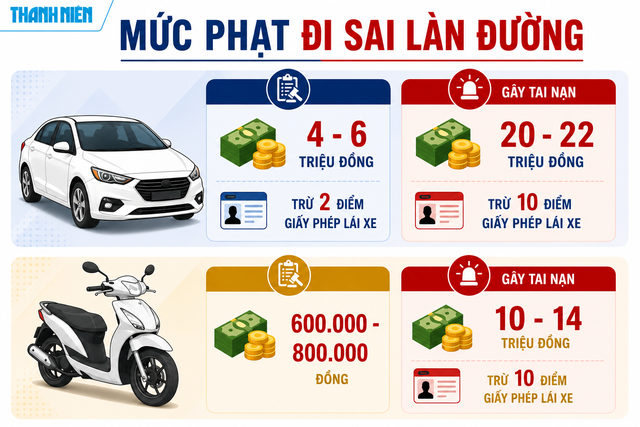 Chạy xe kiểu này ở TP.HCM, nhiều người bị phạt lỗi đi sai làn đường - Ảnh 3.