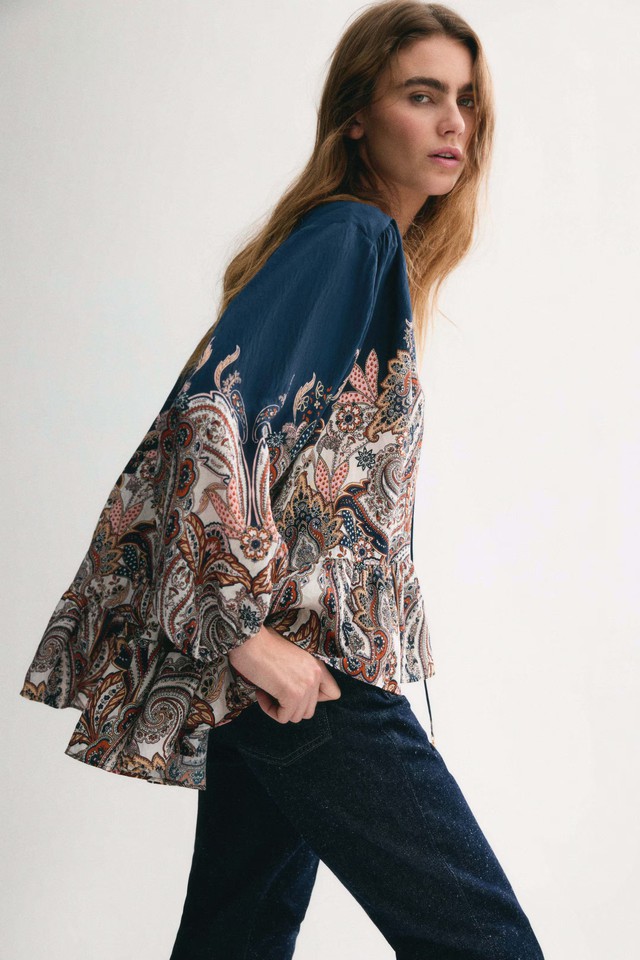 Đánh thức thị giác ngày hè bằng trang phục họa tiết paisley- Ảnh 5.