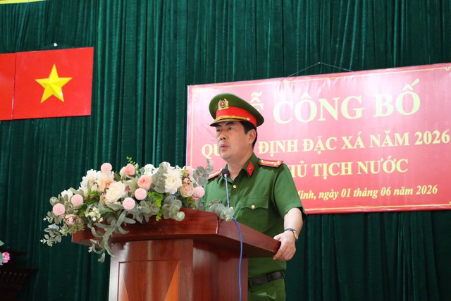 Công an TP.HCM công bố quyết định đặc xá cho 457 phạm nhân - Ảnh 2.