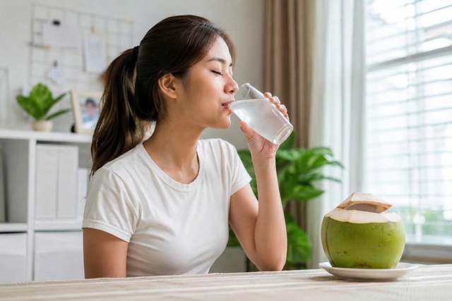 Vì sao bạn nên uống nước dừa vào buổi sáng khi bụng đói? - Ảnh 1.