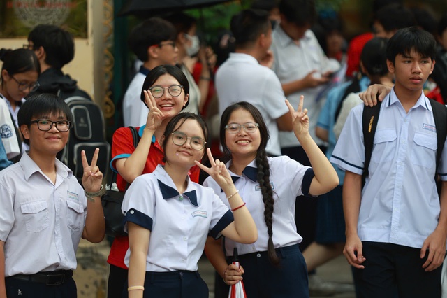Đề thi lớp 10 m&ocirc;n tiếng Anh: Gi&aacute;o vi&ecirc;n dự đo&aacute;n phổ điểm ở mức n&agrave;o? - Ảnh 1.