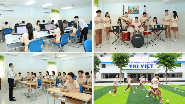 Trí Việt School: Ngôi trường có kiến trúc hiện đại nằm trong trung tâm TPHCM- Ảnh 2. Trí Việt School: Ngôi trường có kiến trúc hiện đại nằm trong trung tâm TPHCM- Ảnh 2.
