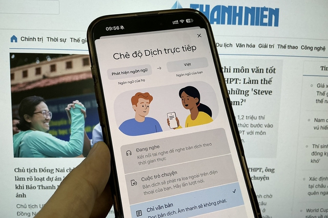 Google Dịch trên iPhone và Android 'lột xác' với Gemini - Ảnh 1.