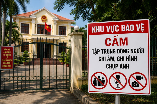 Cà Mau cấm ghi âm, ghi hình tại nhiều khu vực bảo vệ trọng yếu- Ảnh 1. Cà Mau cấm ghi âm, ghi hình tại nhiều khu vực bảo vệ trọng yếu- Ảnh 1.