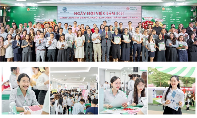 SV Du lịch-Dịch vụ Trường ĐH Đông Á tạo khác biệt bằng trải nghiệm 5 sao - Ảnh 4. SV Du lịch-Dịch vụ Trường ĐH Đông Á tạo khác biệt bằng trải nghiệm 5 sao - Ảnh 4.