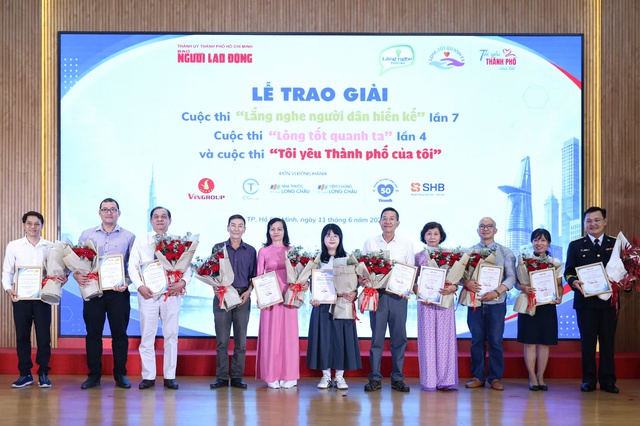 Báo Người Lao Động trao giải 3 cuộc thi lớn- Ảnh 1. Báo Người Lao Động trao giải 3 cuộc thi lớn- Ảnh 1.