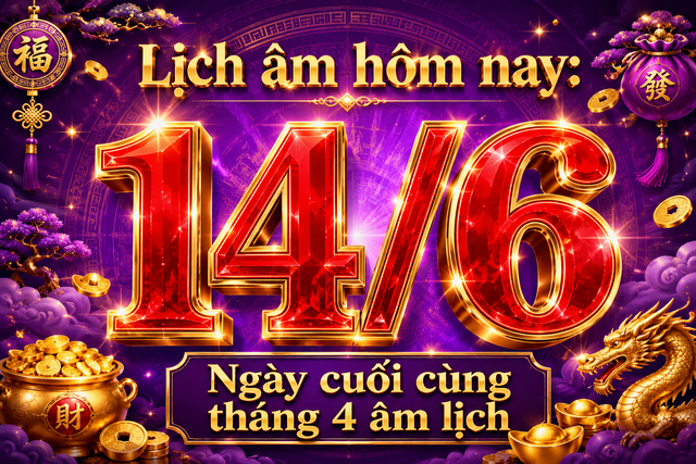 Lịch âm hôm nay ngày cuối cùng tháng 4, dương lịch xuất hiện ngày rất ý nghĩa - Ảnh 1.