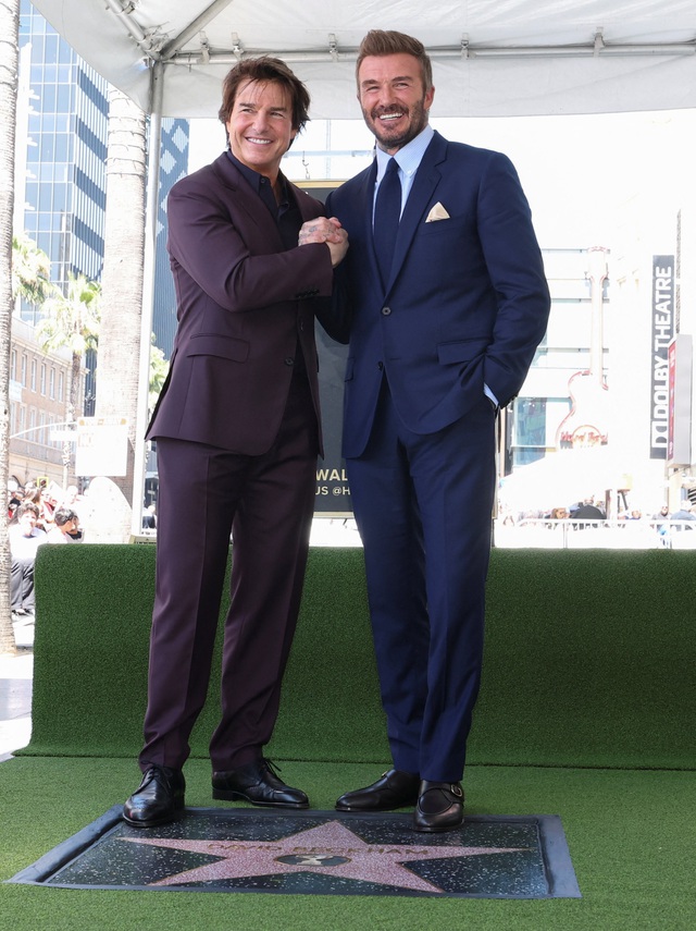 David Beckham nhận sao trên Đại lộ Danh vọng, con trai cả không đến chúc mừng - Ảnh 5.