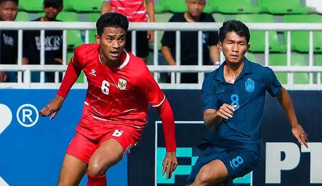 Thắng nhọc U.19 Campuchia, chủ nh&agrave; U.19 Indonesia gi&agrave;nh HCĐ an ủi- Ảnh 1.