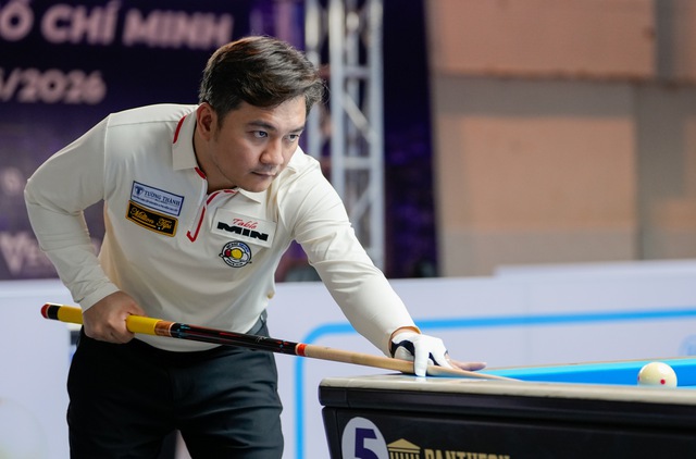 Billiards: Hạ nhà vô địch Hàn Quốc, Bao Phương Vinh thẳng tiến tứ kết World Cup - Ảnh 1.