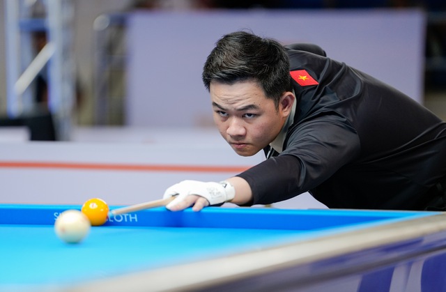 Billiards: Hạ nhà vô địch Hàn Quốc, Bao Phương Vinh thẳng tiến tứ kết World Cup - Ảnh 2.