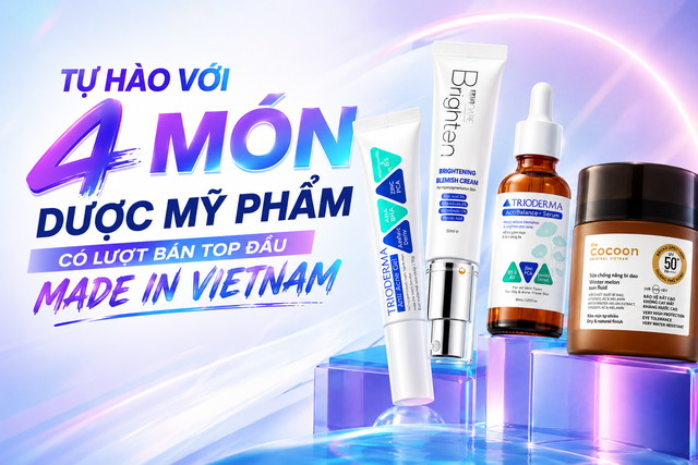 4 món mỹ phẩm ‘made in Vietnam’ có lượt bán top đầu sàn thương mại - Ảnh 1.
