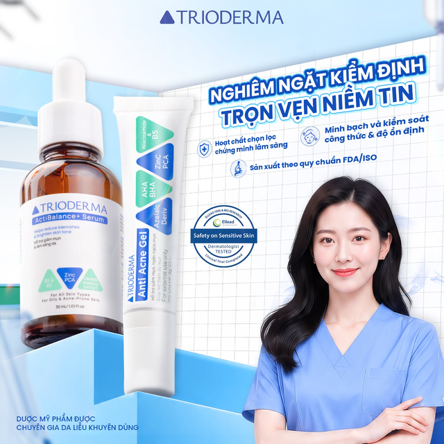 Giải mã sức hút bộ đôi Trioderma: Từ ‘tân binh’ đến sản phẩm kiểm nghiệm da liễu- Ảnh 2. Giải mã sức hút bộ đôi Trioderma: Từ ‘tân binh’ đến sản phẩm kiểm nghiệm da liễu- Ảnh 2.