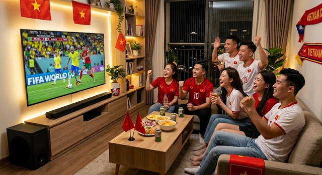 Xem bóng đá bằng soundbar, đừng bỏ qua các thiết lập quan trọng này - Ảnh 1.