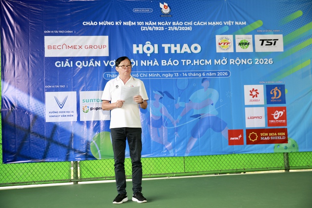 Nhiều nhân tố mới mang hào hứng cho giải quần vợt Hội nhà báo TP.HCM 2026- Ảnh 4. Nhiều nhân tố mới mang hào hứng cho giải quần vợt Hội nhà báo TP.HCM 2026- Ảnh 4.