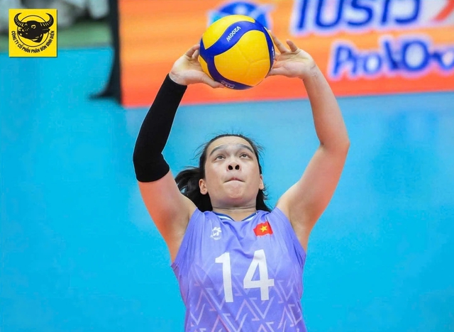 Chuyền hai Kim Thoa bất ngờ được vinh danh tại giải bóng chuyền AVC Cup- Ảnh 1. Chuyền hai Kim Thoa bất ngờ được vinh danh tại giải bóng chuyền AVC Cup- Ảnh 1.