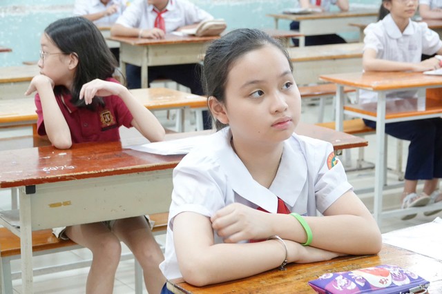 Năm nay, tỷ lệ chọi lớp 6 Trường Trần Đại Nghĩa thấp hơn năm trước - Ảnh 1.