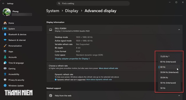 5 lỗi thường gặp của màn hình PC và bí kíp 'bắt bệnh' tại chỗ - Ảnh 2.