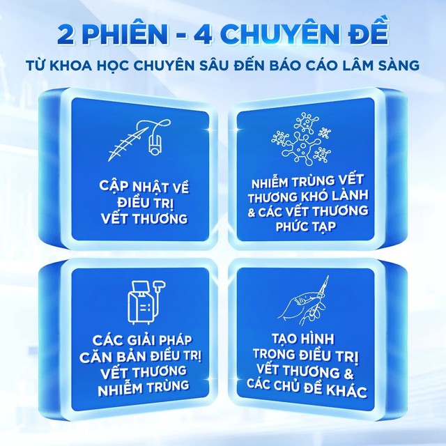 Mai H&acirc;n Group đồng h&agrave;nh c&ugrave;ng Hội Điều trị vết thương TP.HCM tại Hội nghị khoa học - Ảnh 2.