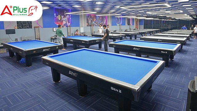 Bàn bida Aplus Billiards chuẩn thi đấu: Giải pháp hạ tầng tối ưu lợi nhuận cho CLB - Ảnh 2.